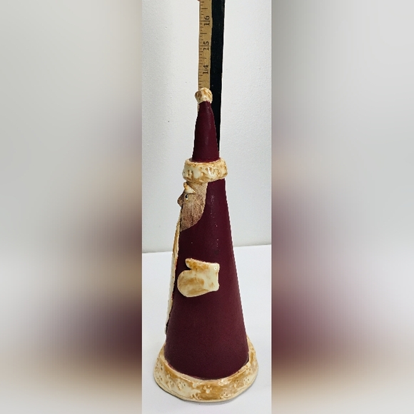 Vintage Handcrafted Ceramic Pottery Santa Claus Signed 13.5" Tall Christmas R-3 - Picture 4 of 14